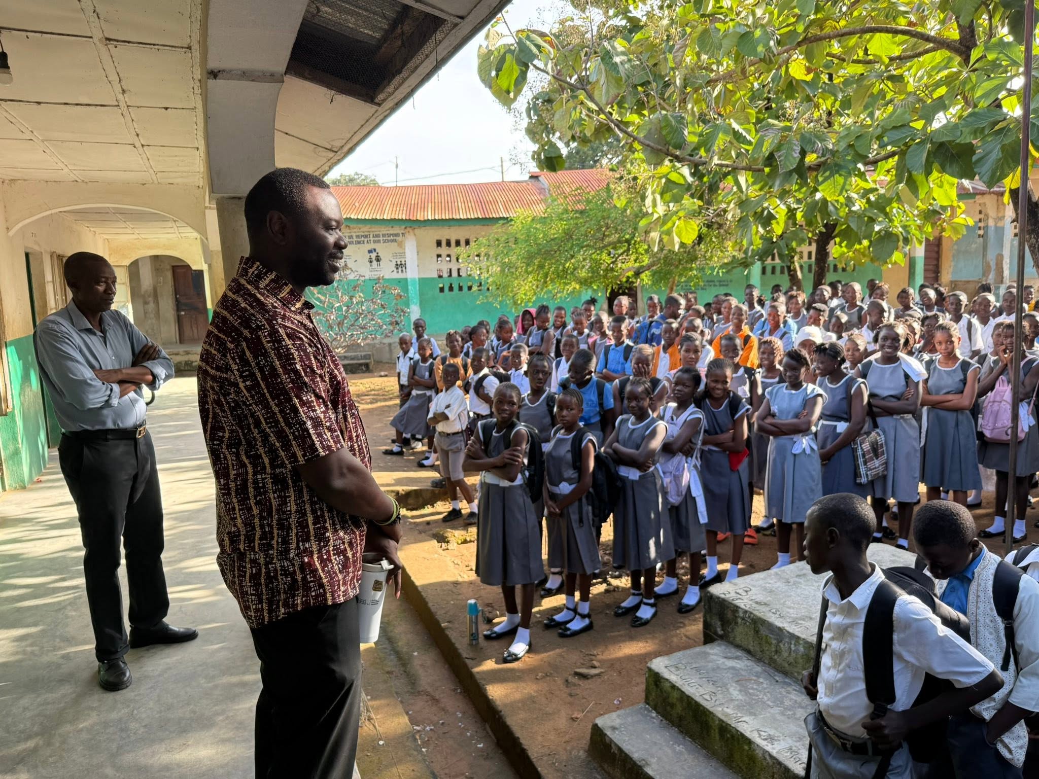 Community and school health-education outreach.