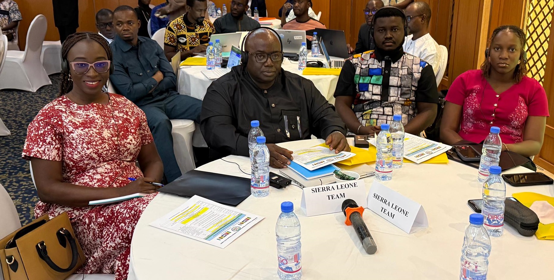 Sierra Leone delegation at the SC-GRA launch
